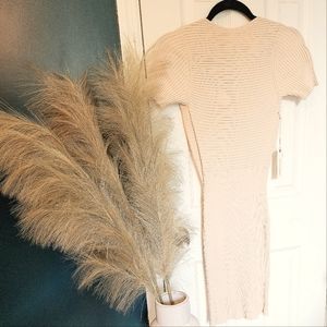 Olivaceous bodycon dress in blush New with tags!!!